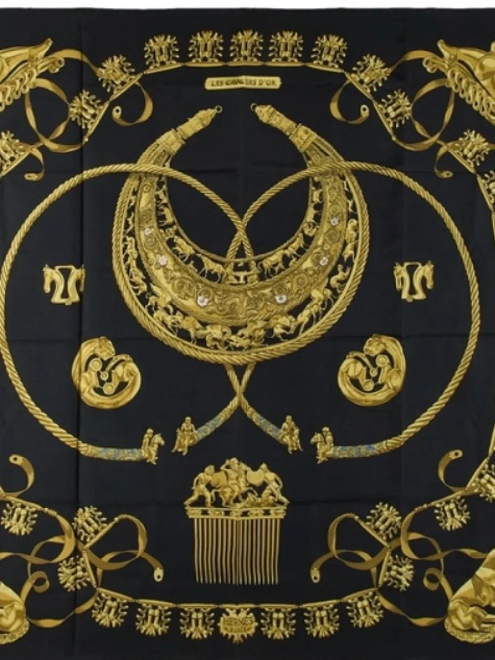 Hermes Silk Scarf